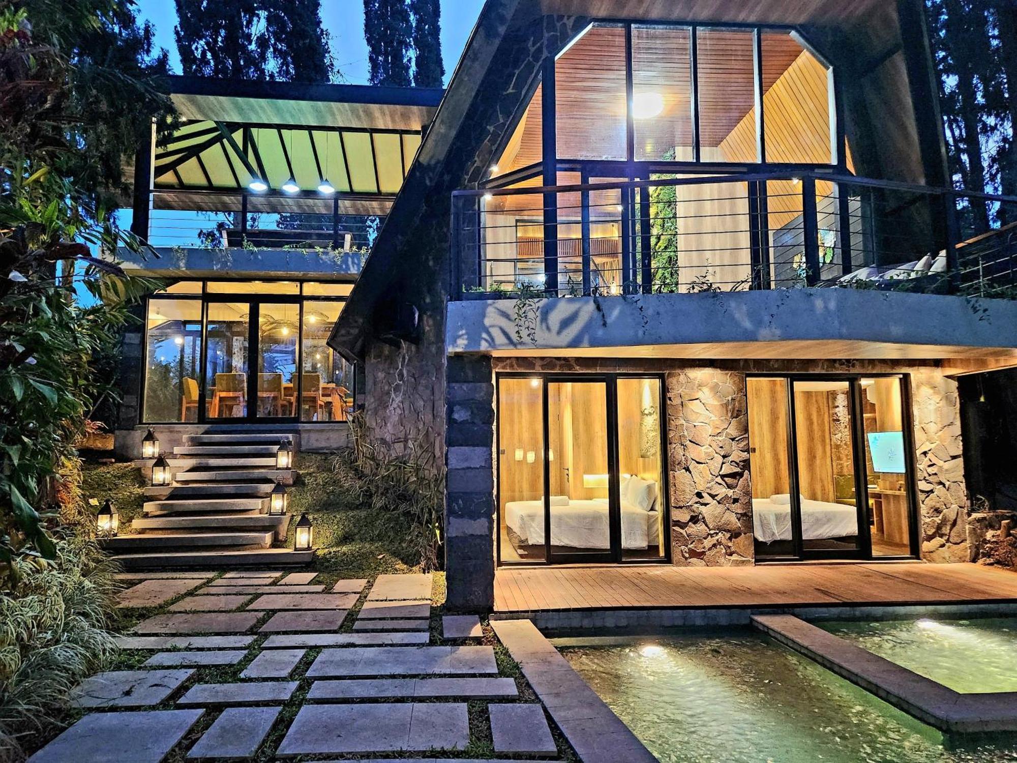 Villa 4-Br Klub Bunga No 4 Batu Malang מראה חיצוני תמונה